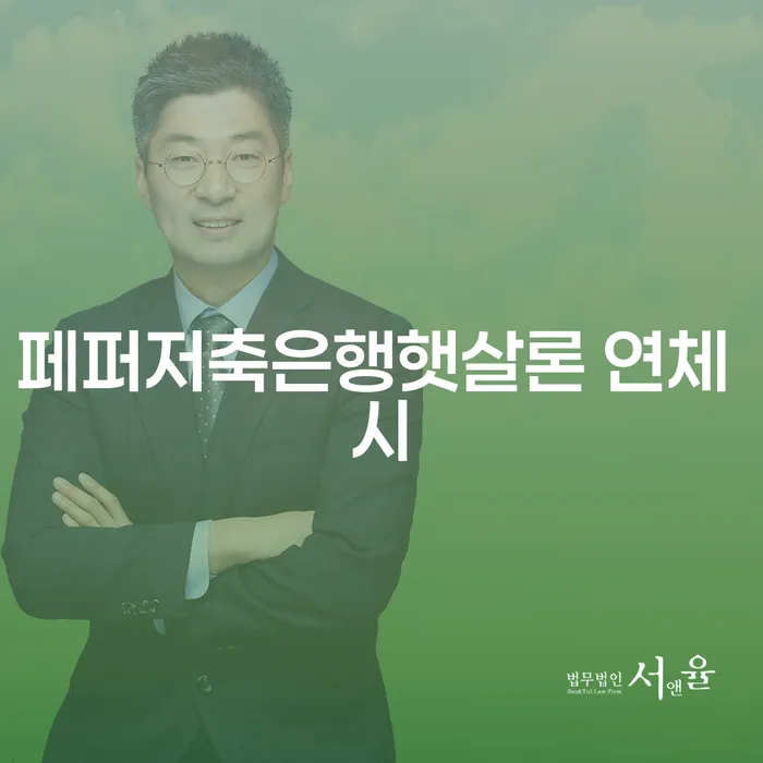 대환대출 연체 시 대출 연체 개인회생 신청무료상담