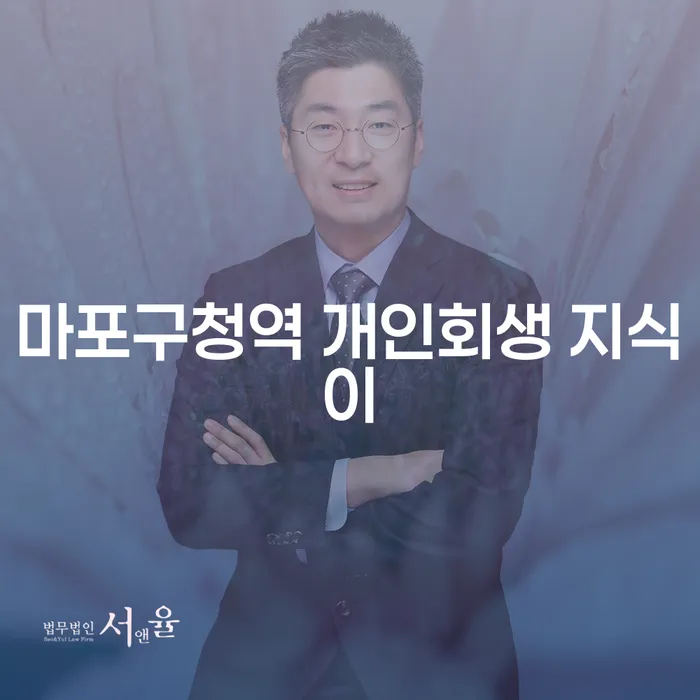 마포구청역 개인회생 지식이