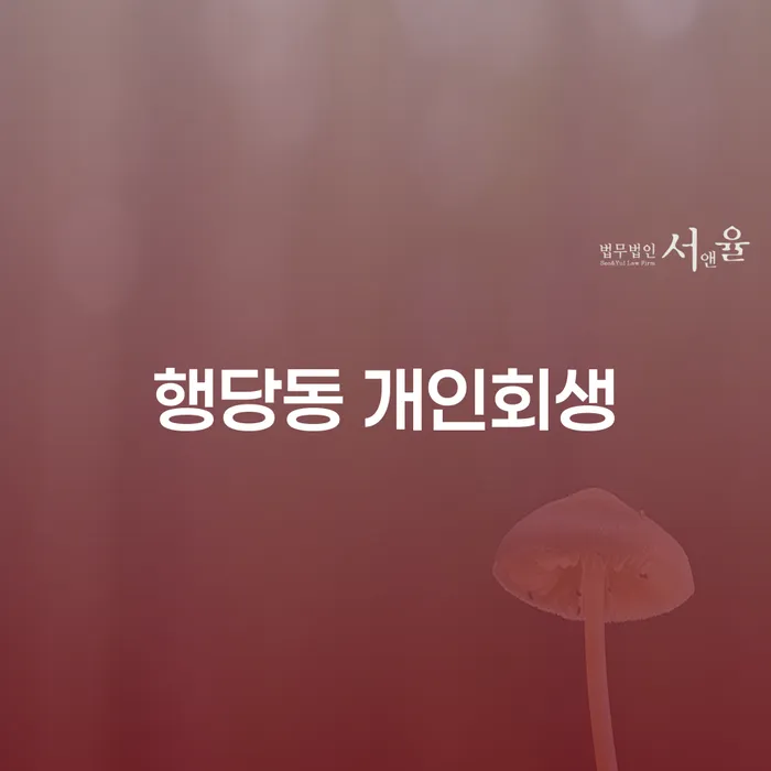행당동 개인회생: 어떻게 시작해야 할까요?